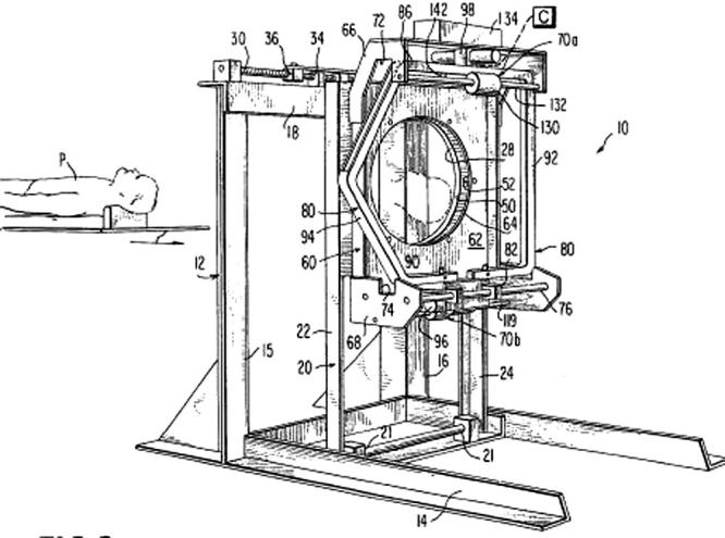 from Robert Ledley's ACTA scanner patent application