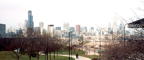 View of Chicago from RSNA conference centre