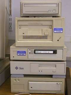 A collection of just some of our archive devices