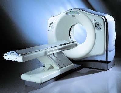 GE's LightSpeed Plus Scanner (Courtesy of GE Medical Systems)